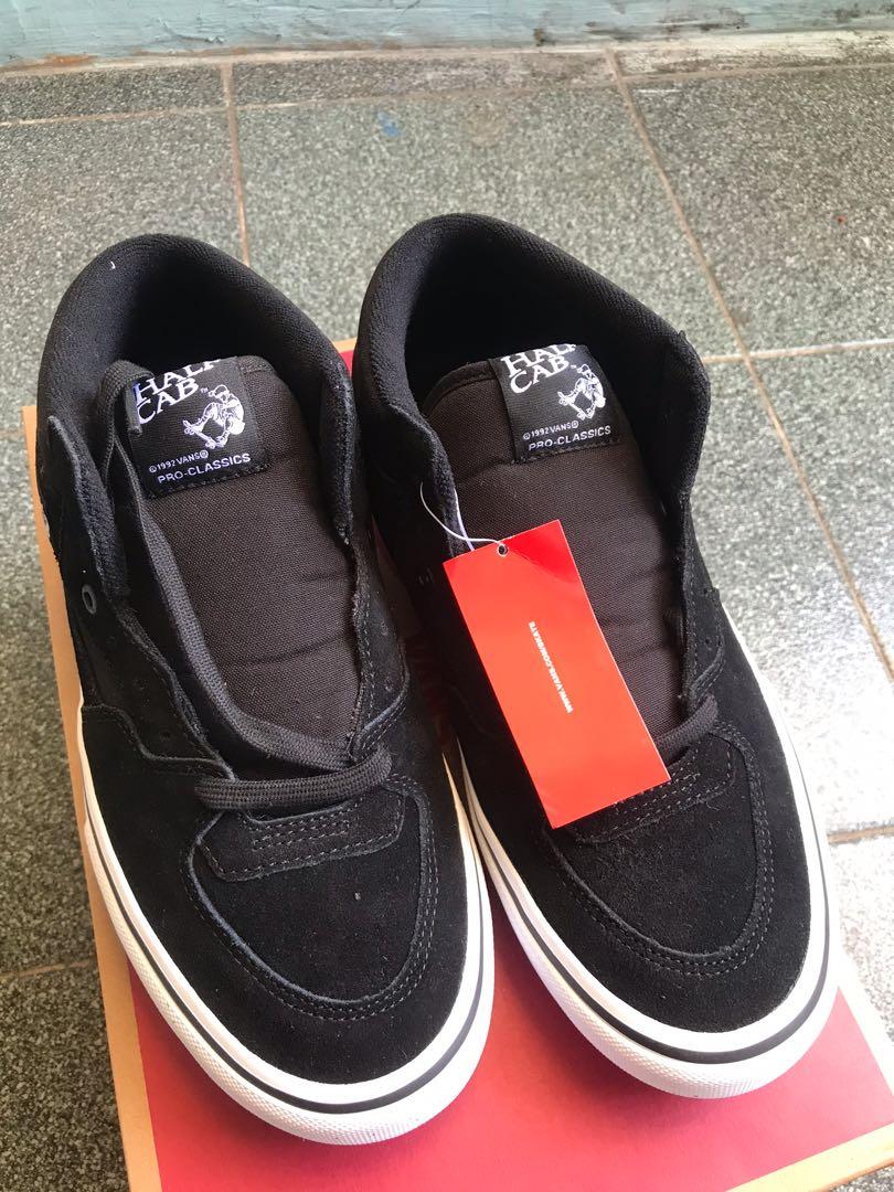 vans half cab pro navy
