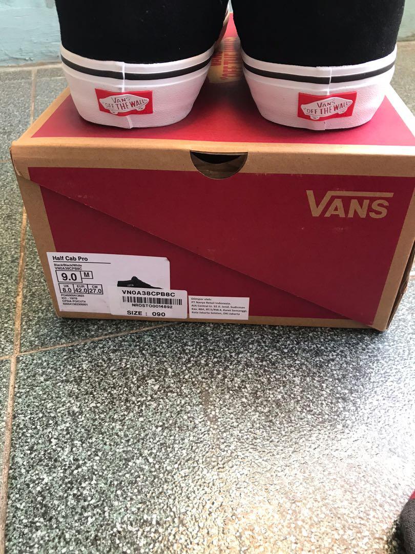 vans half cab kw