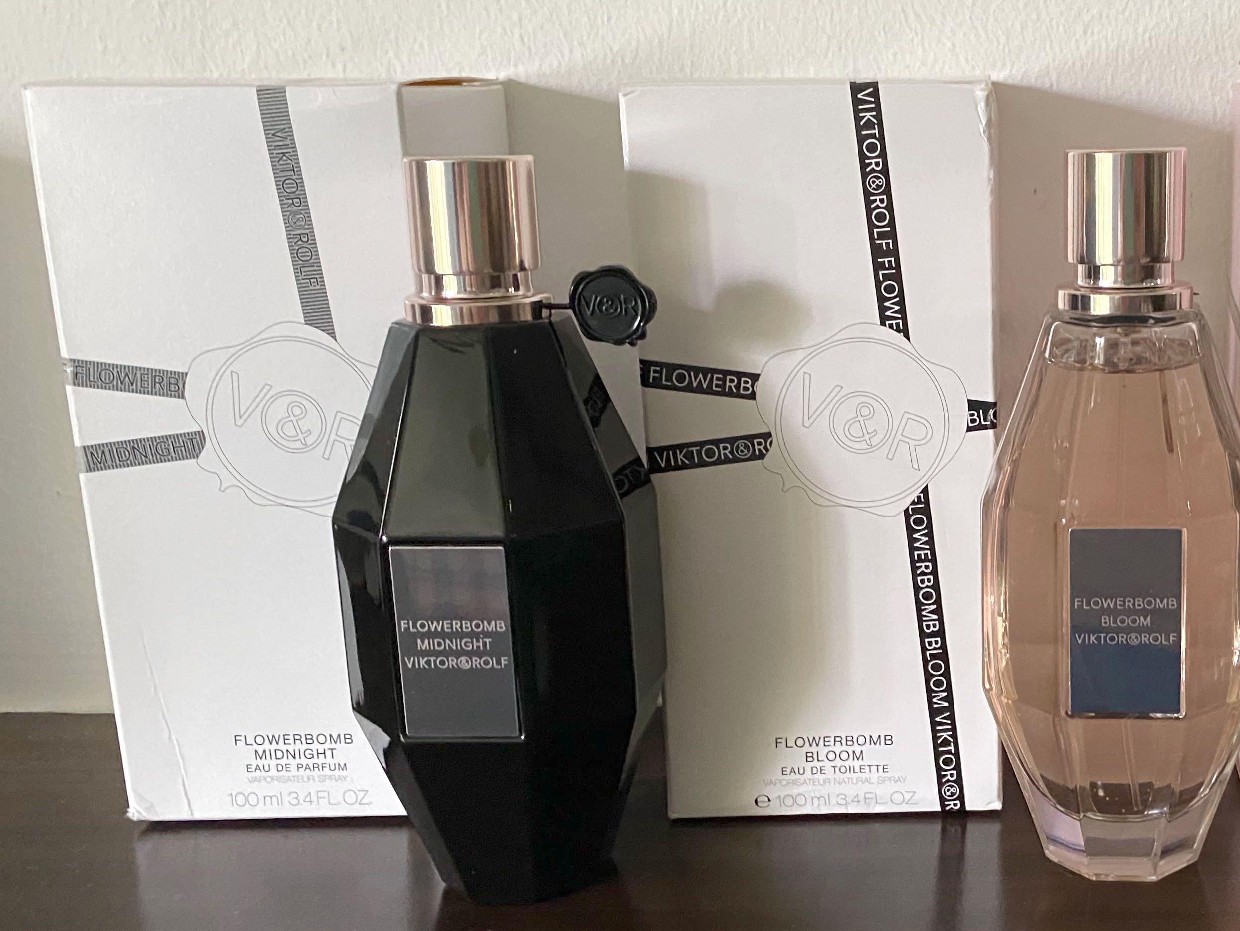 Viktor Rolf Flowerbomb Midnight Edp Tester Or Flowerbomb Bloom Edt Tester For Women Free Delivery Health Beauty Perfumes Deodorants On Carousell