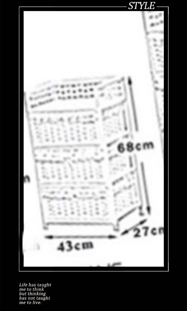 Vintage beautiful basket shelving, Furniture & Home Living, Furniture