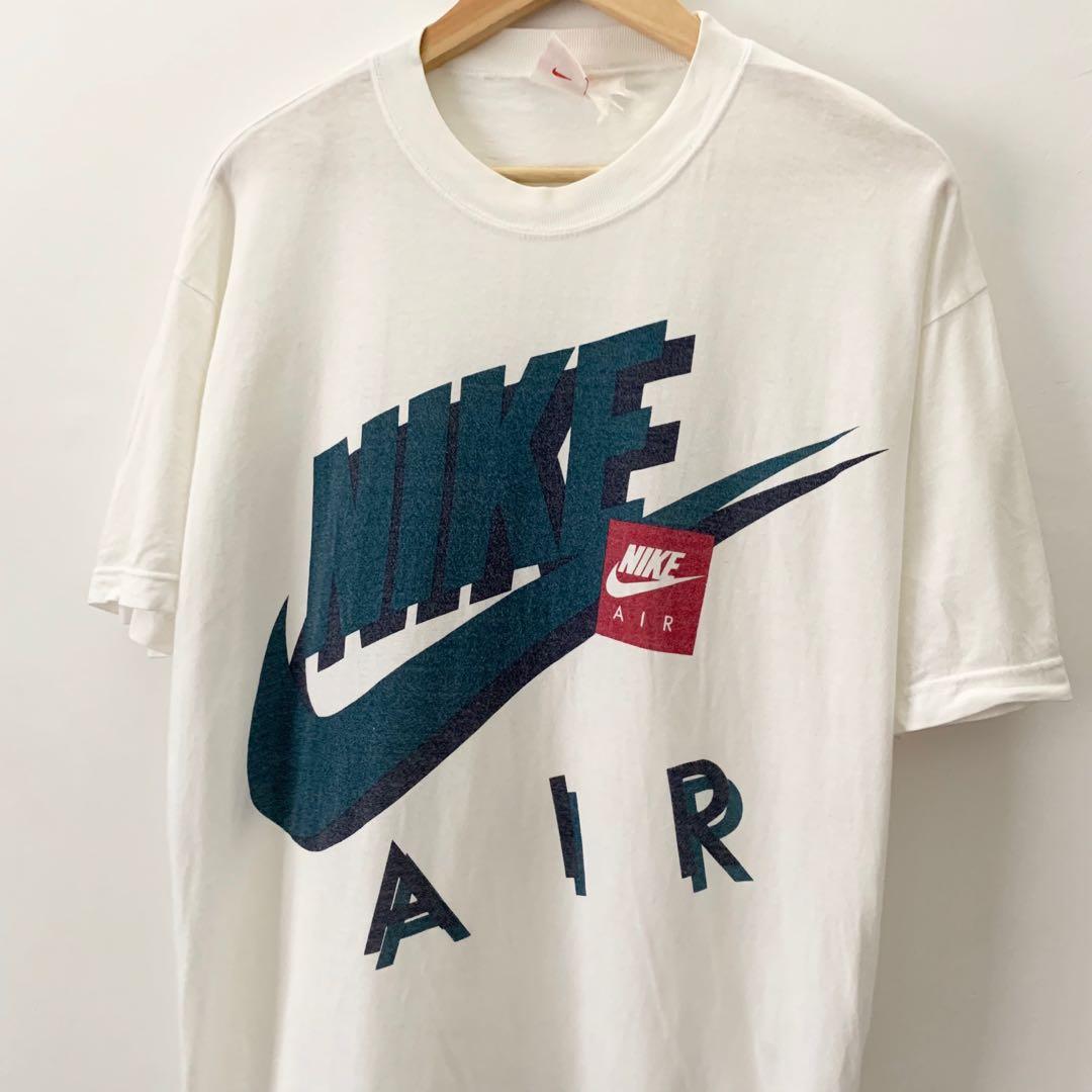 Vintage Nike Air Tshirt Men s Fashion Tops Sets Tshirts Polo Shirts on Carousell