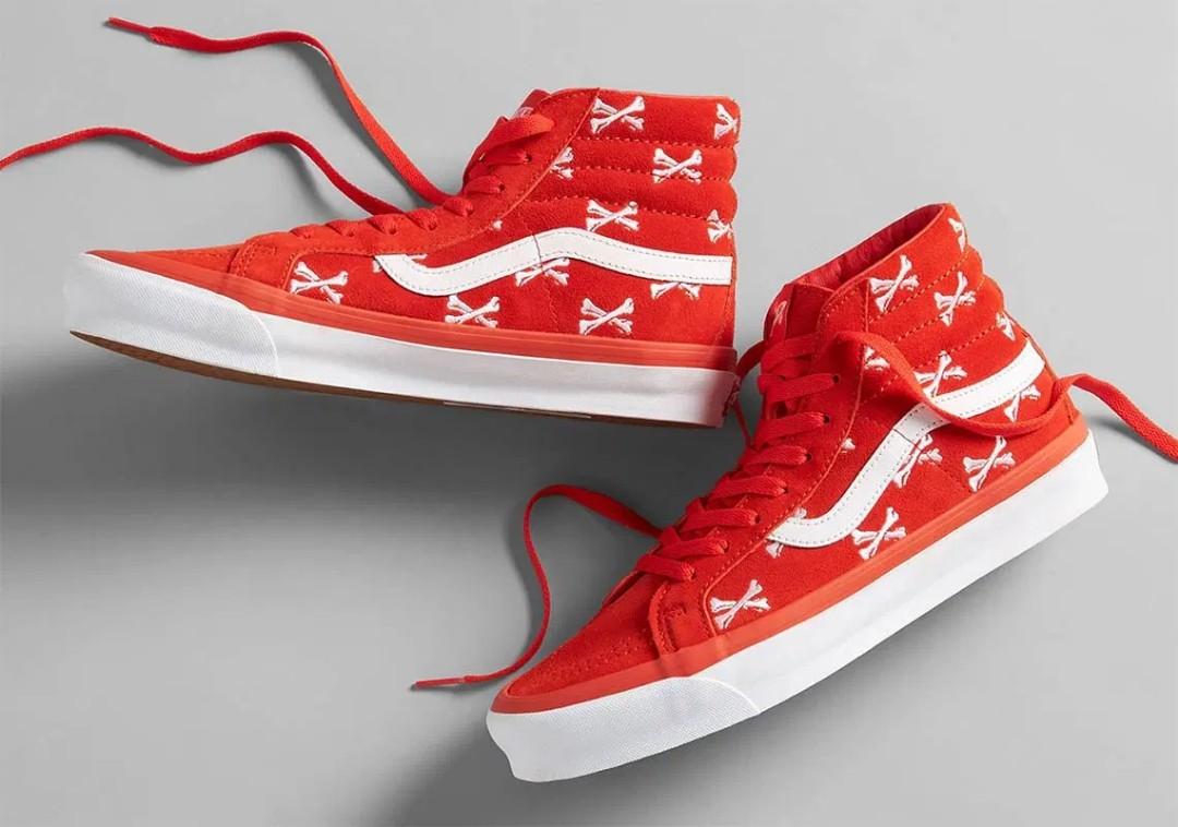 vans sk8 hi orange