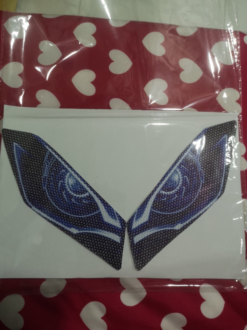 Yamaha MT09 headlight sticker, Motorcycles, Motorcycle Accessories on