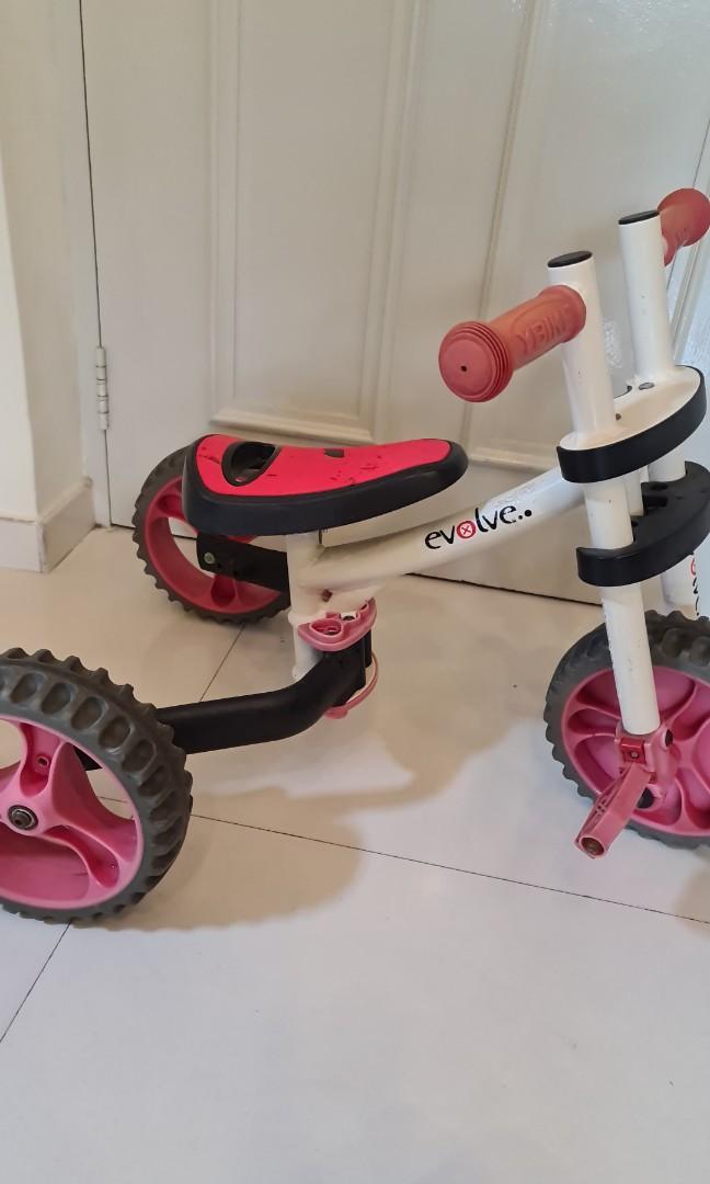 Ybike Evolve 3in1 Training Tike to Bike for Toddler Children Sports Equipment Bicycles Parts Bicycles on Carousell