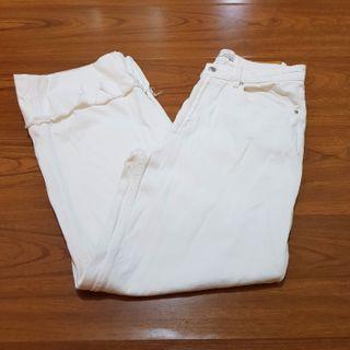 ZARA White Jeans