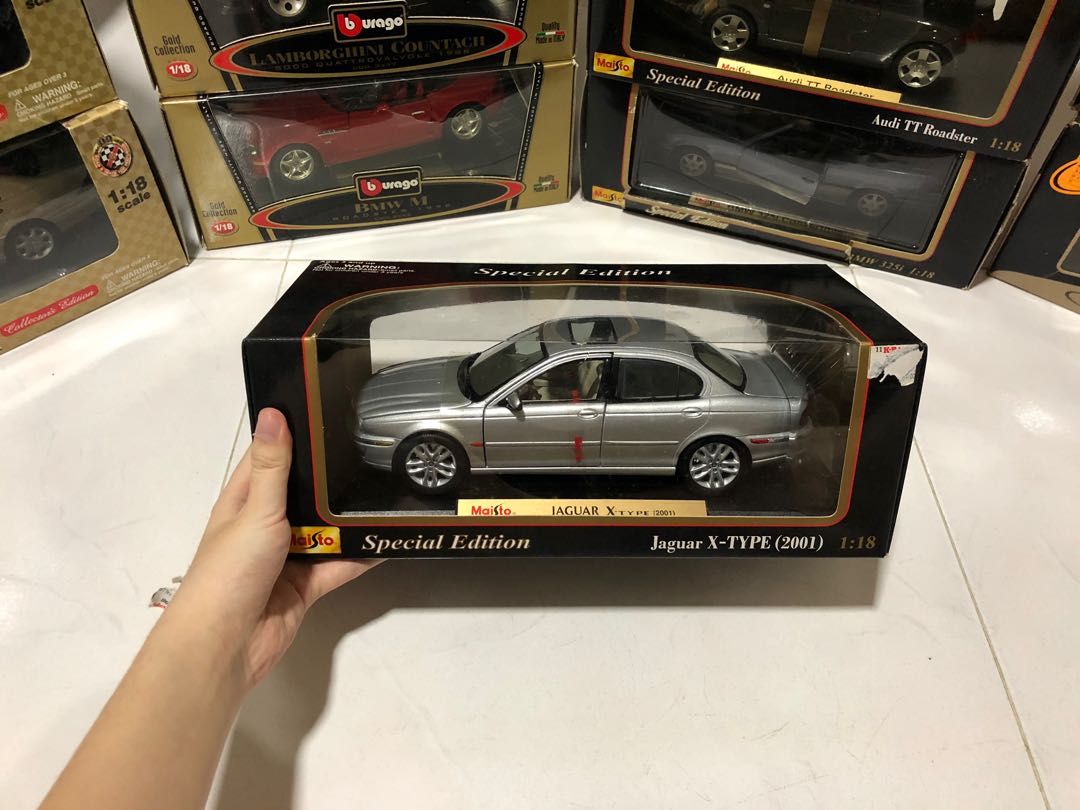 Jaguar x type diecast hot sale model
