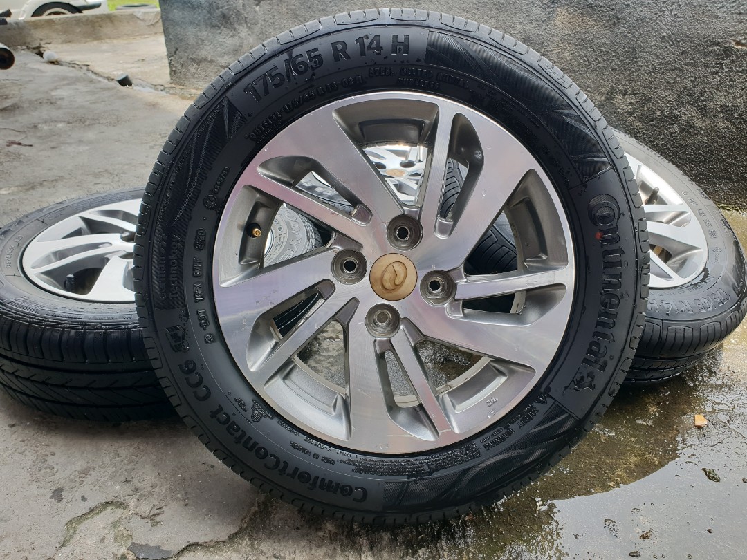 14 Rim Oem Myvi Icon 5jj Et40 4x100 Tayar 2020 95 Auto Accessories On Carousell