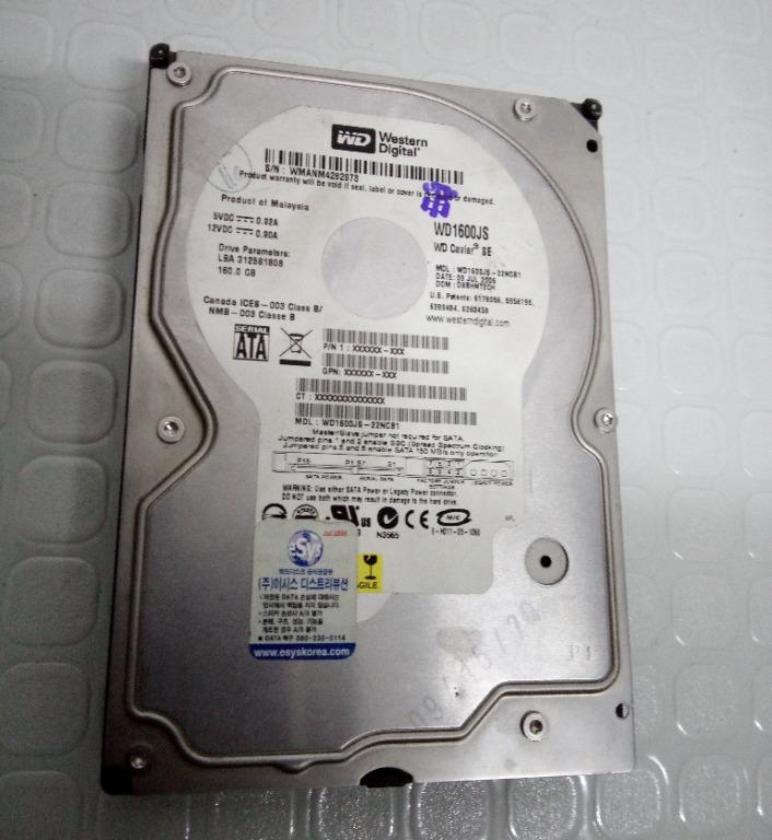 160GB Desktop SATA Hybrid Connector HDD (Category: Computer Parts) located in Cainta. Submitted by whiteelephantph (Listing ID 1038043720, Image 2). Description: 160GB SATA Hybrid connector HDD Hybrid: either SATA power or Molex power connector 100% health in hd sentinel meet-up or lalamove last price posted pm is the key!.