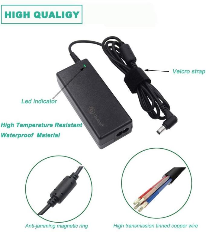 24v 2 5a 60w Ac Dc Adapter Switching Power Supply With 5 5 X 2 1 Mm Dc Plug And 11 Pcs Dc Jacks Connector For Led Light Strips Computer Monitor And More Electronics Others On Carousell