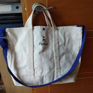 99% new 日本東京銀座 Parking 百貨公司 oversized tote 帆布巨袋64212821668739110