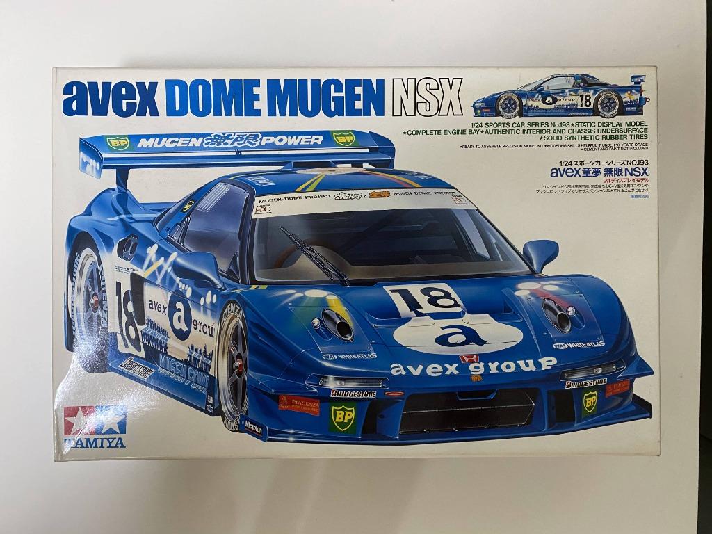 全新] [模型車] TAMIYA 田宮1/24 AVEX DOME MUGEN NSX (100% NEW