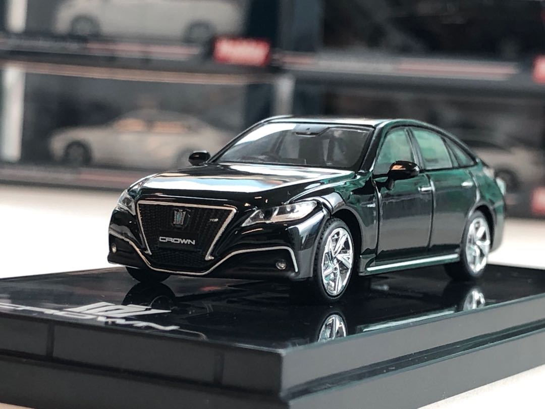 全新Hobby Japan 1/64 Toyota CROWN 2.5L RS advance HYBRID 黑色