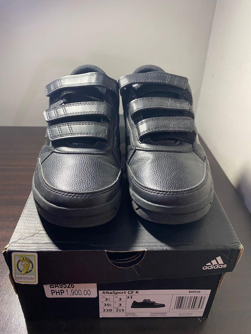 adidas altasport black velcro