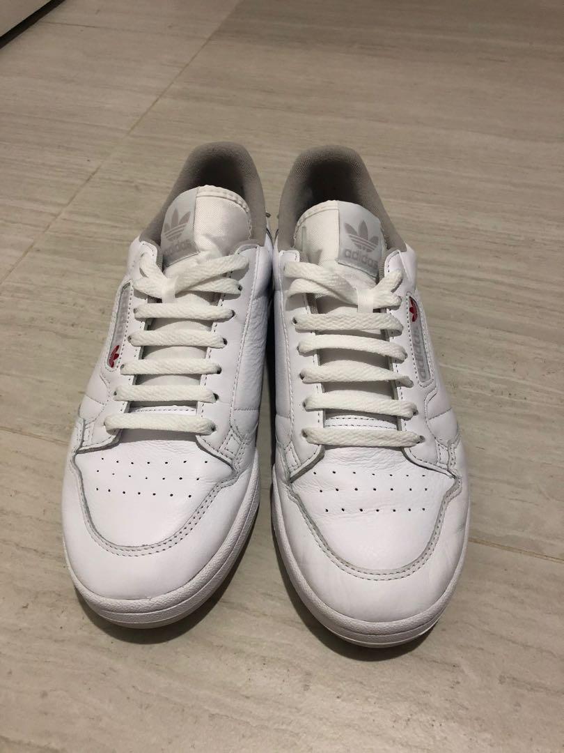 Adidas continental 80s grey sales