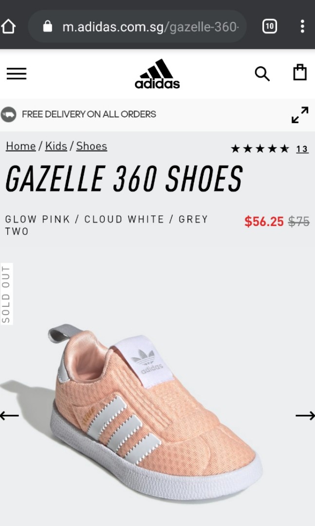 gazelle 360 shoes