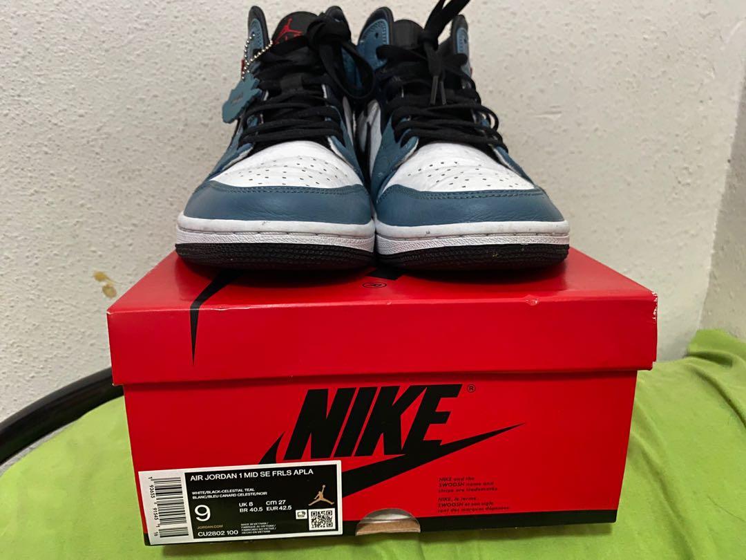 Air Jordan 1 Mid Se Facetasm Men S Fashion Footwear Sneakers On Carousell
