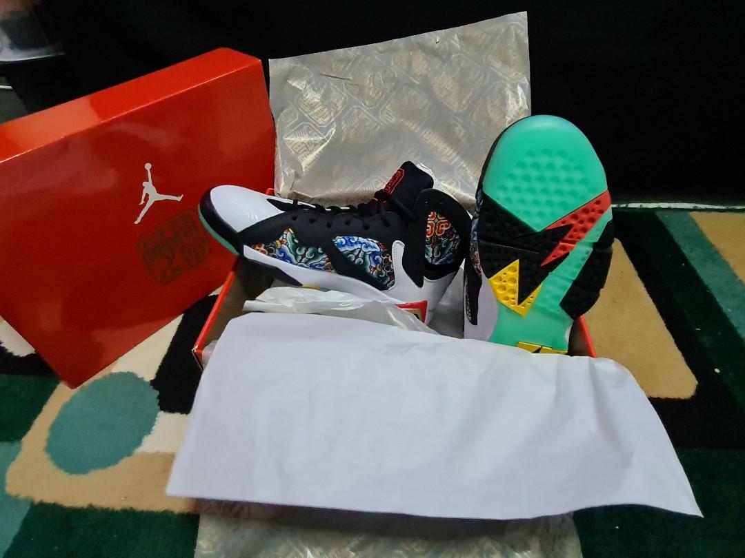 Air Jordan 7 Retro Men S Fashion Footwear Sneakers On Carousell