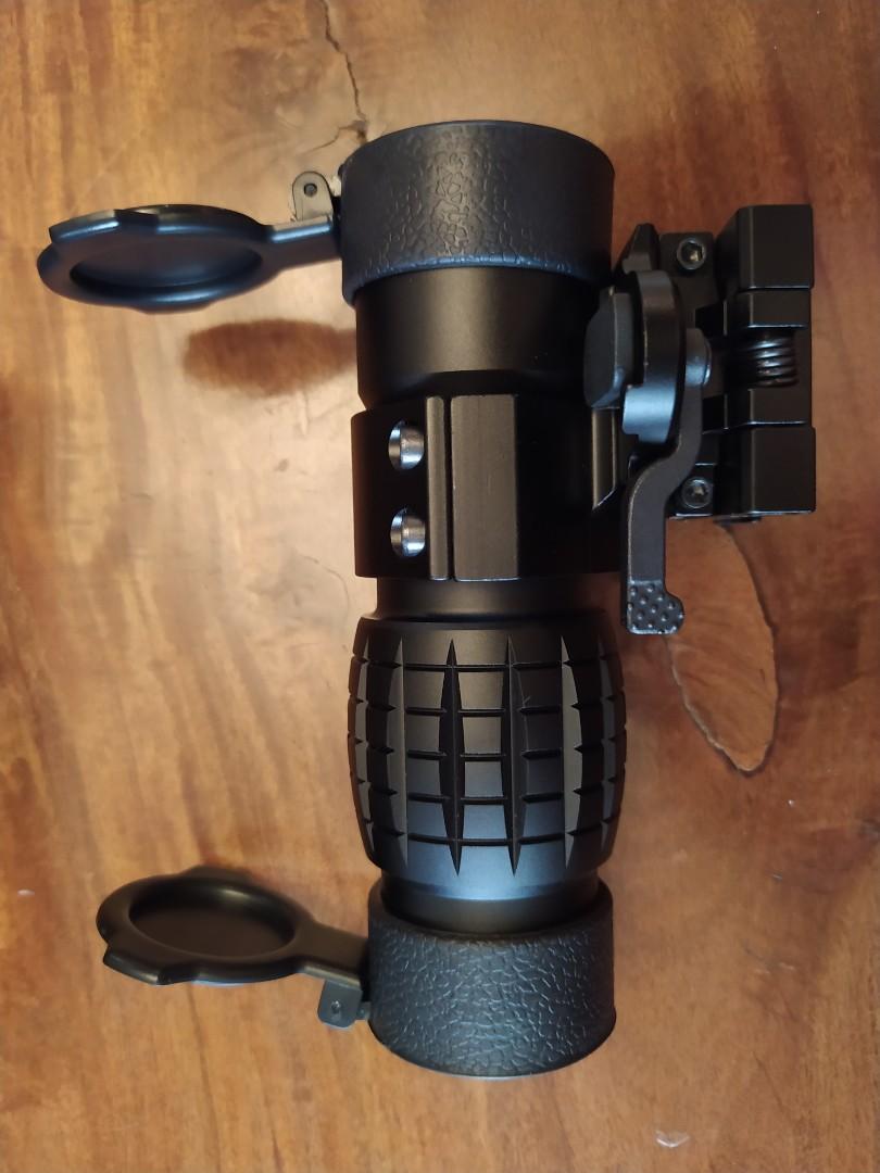 Airsoft 3X magnifier flip to side scope on Carousell