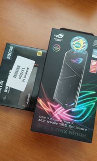 ASUS ROG Strix Arion SSD Case + ADATA 500GB SSD475115286042388480