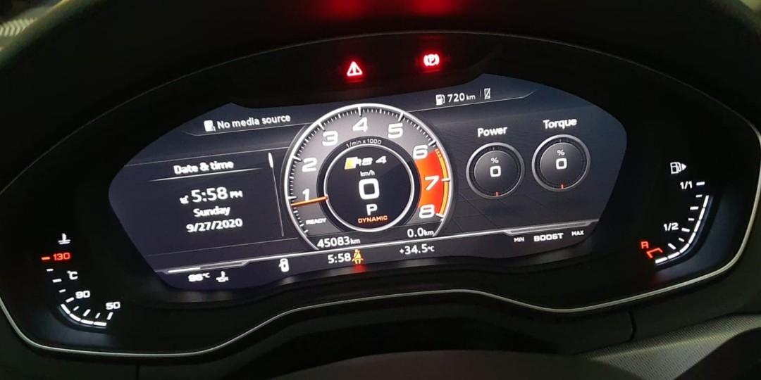 Audi Coding Sports Layout (B9 models A4/A5/Q5/Q7 w/ virtual cockpit