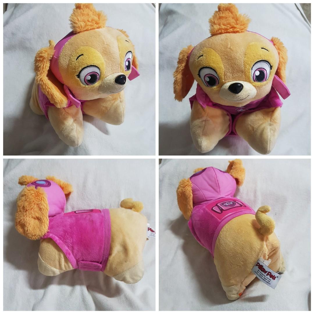 Authentic Large Big Pillow Pets Nickelodeon Paw Patrol Skye Plush Soft Toy