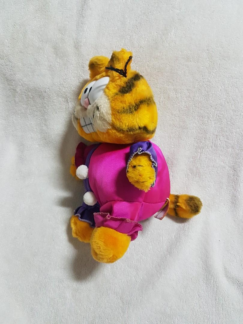 Authentic Vintage Dakin Garfield the Clown Plush Soft Toy