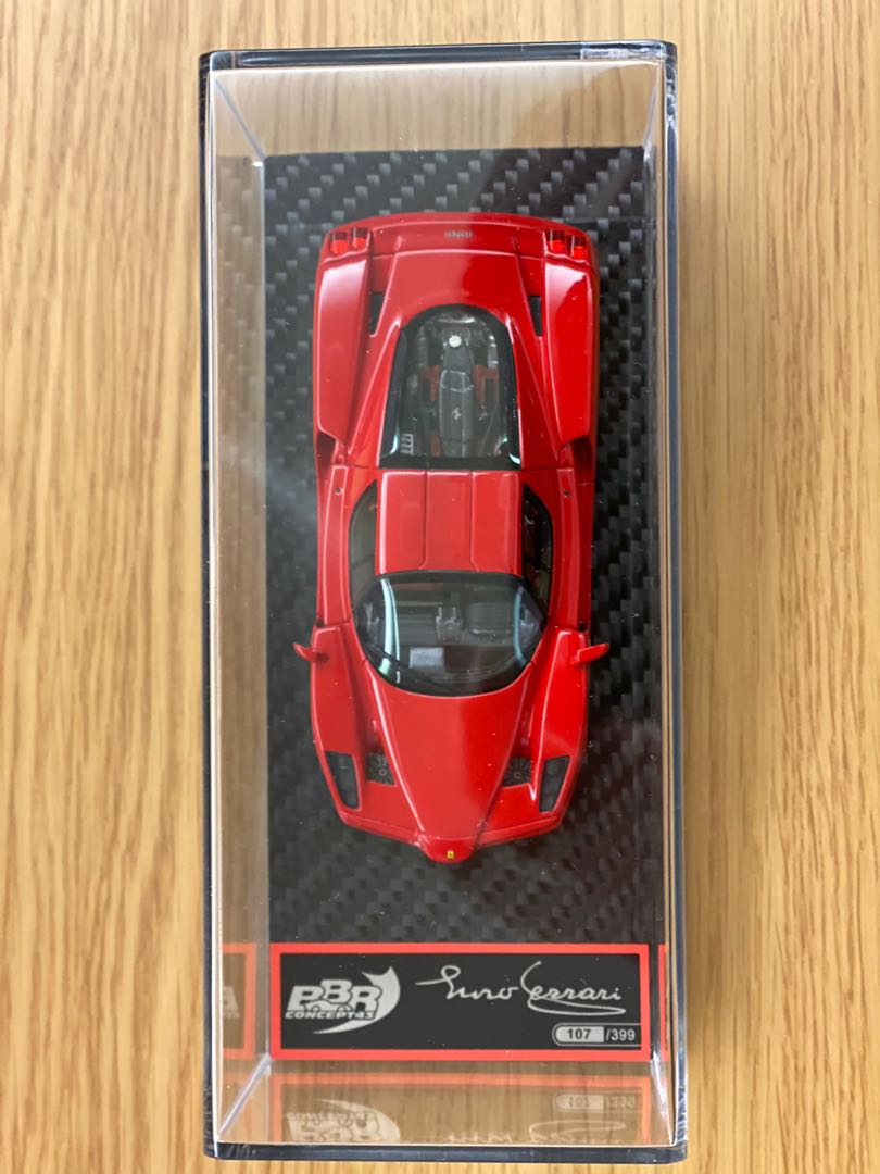 BBR 1/43 Enzo Ferrari, 興趣及遊戲, 收藏品及紀念品, 明星周邊- Carousell