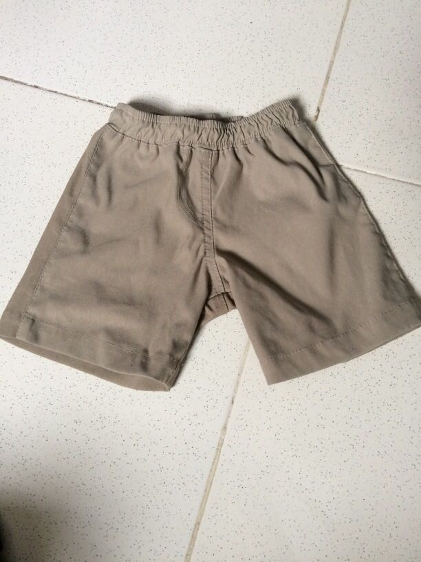 baby boy beige shorts