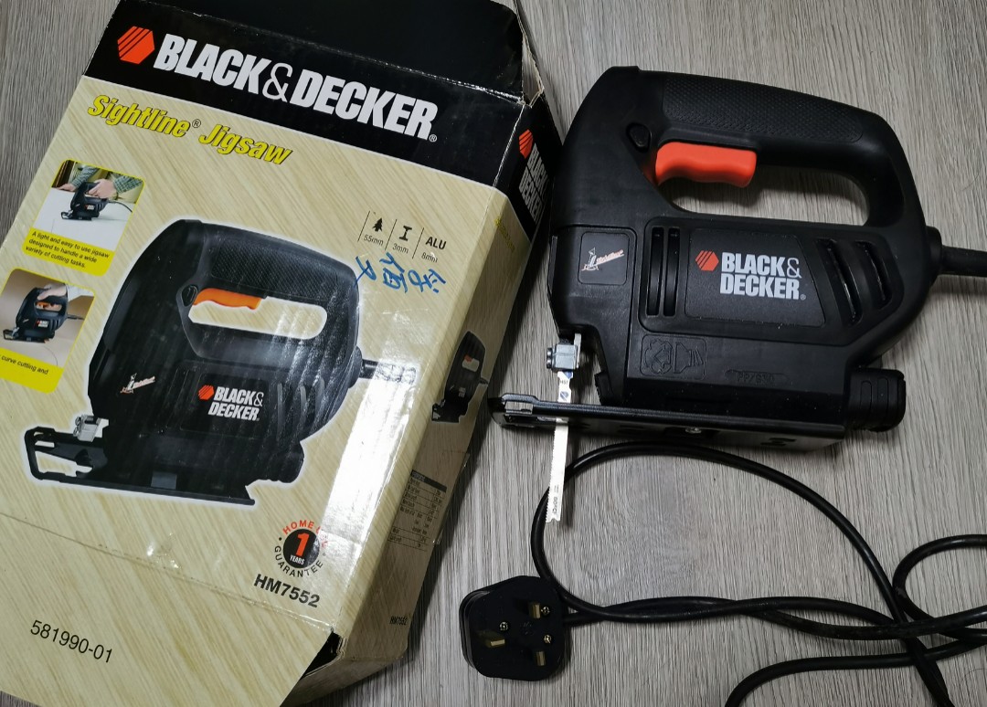 Black \u0026 Decker 曲線鋸（jigsaw 積梳）, 傢 