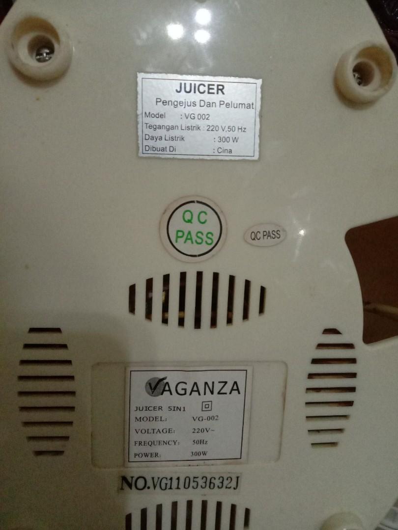 Blender 5 in 1 merk Vaganza VG 002, Kitchen & Appliances di Carousell