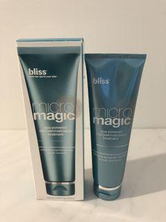 Bliss micro magic microdermabrasion treatment