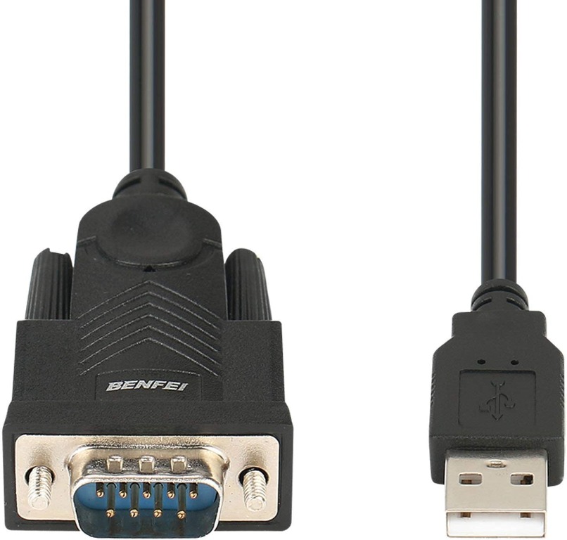 [BRAND NEW] BENFEI (151) USB To Serial Adapter, USB To RS232 Male (9