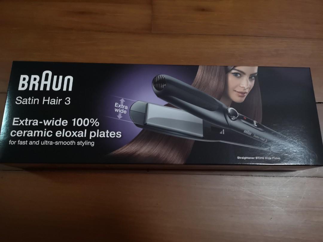 Braun satin hair 3 straightener top