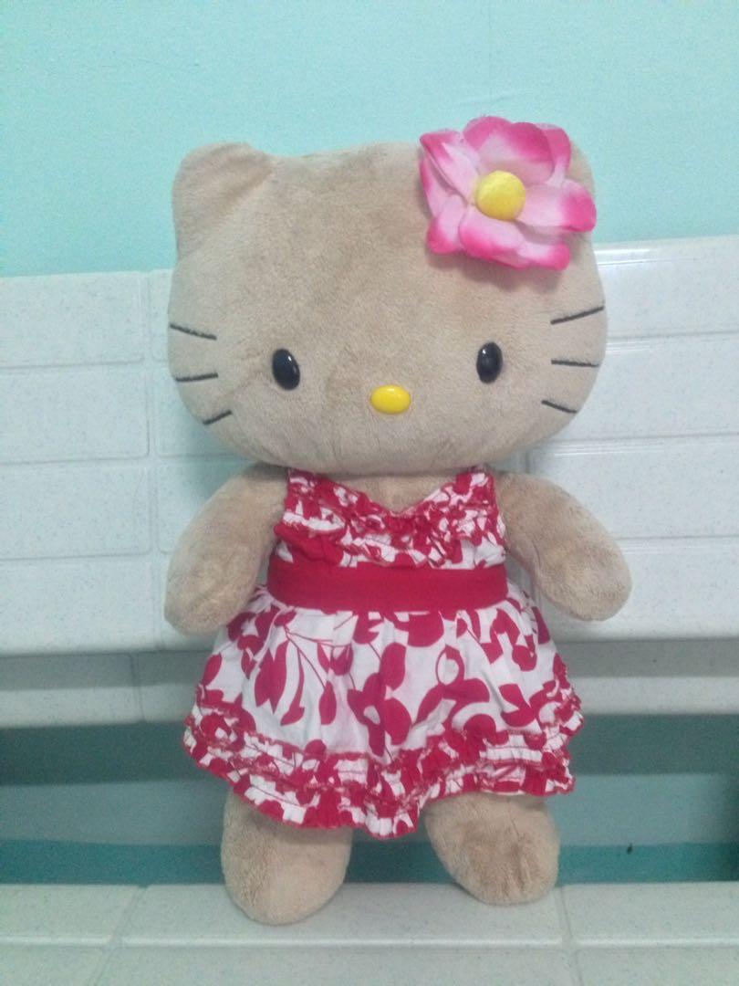 tan hello kitty build a bear