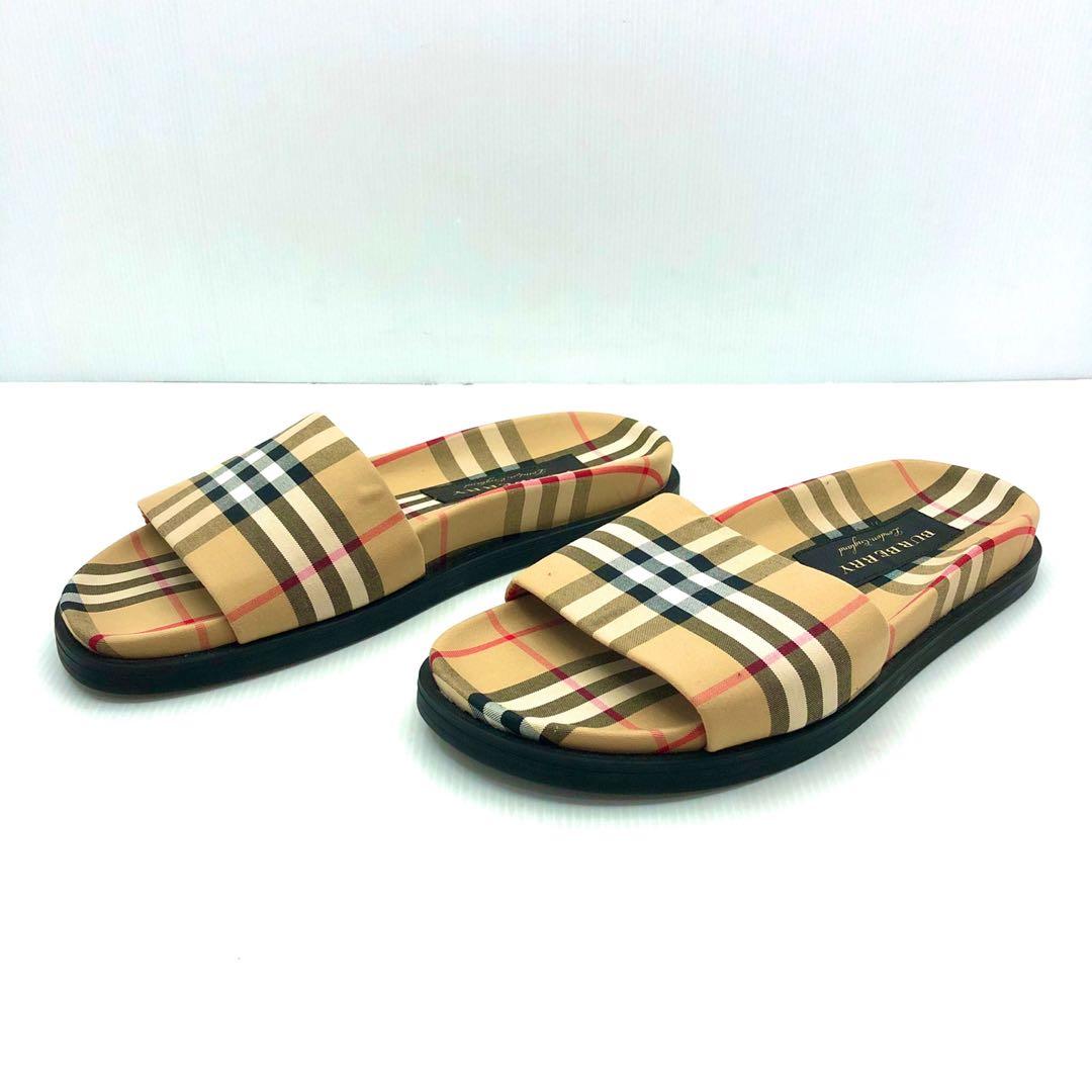Discounted) Burberry Women's Ashmore Sandals 207009046 ~, Women's Fashion,  Footwear, Flipflops and Slides on Carousell