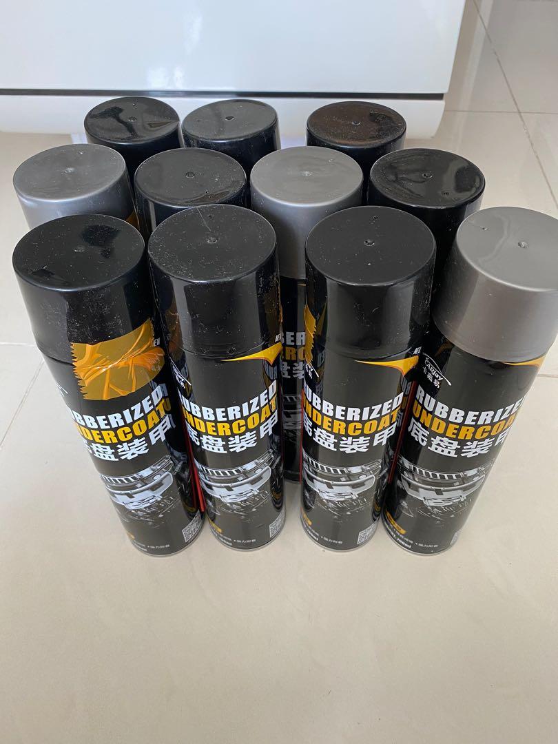 Car chassis armor self spraying anti rust paint sound insulation