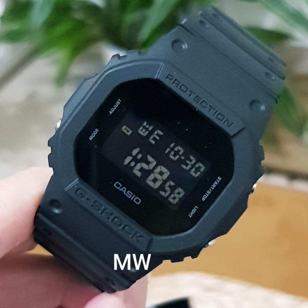 G shock sales dw 5600 black
