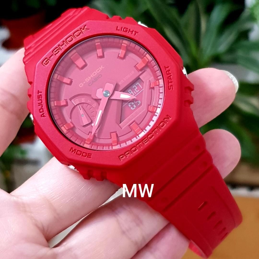 G shock red hot sale