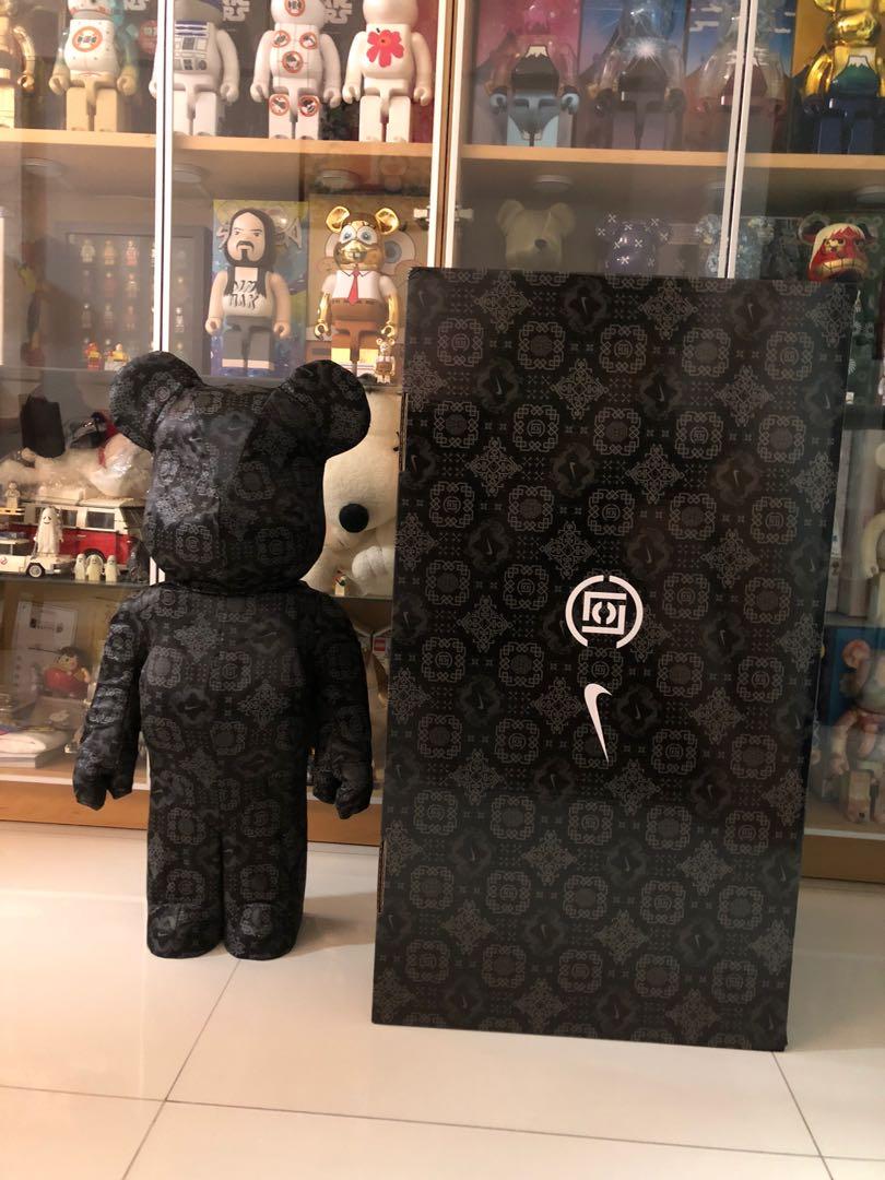 nike clot bearbrick