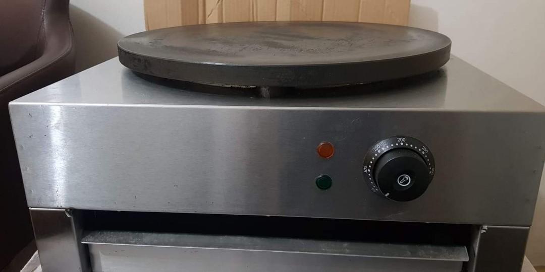 Commercial Crepe Maker & Waffle Maker (Category: Other Kitchen Appliances) located in Manila. Submitted by emdeepee (Listing ID 1038031565, Image 2). Description: Selling Commercial Crepe Maker at P12000 & Waffle Maker at P8000 (Both Electric 220V) - hardly used in excellent condition - bought Crepe Maker at P20K and Waffle maker at P10k less than a year ago -Can sell both items for P15000 -Reason for selling: resto cafe closed recently -Shipping