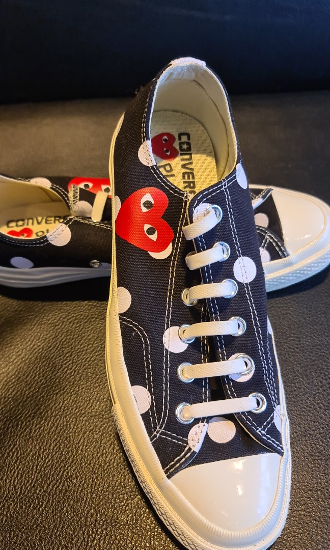 Cdg polka dot converse new arrivals