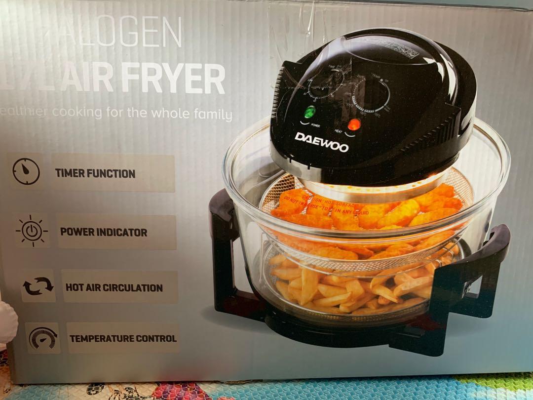 Daewoo Halogen 17L Air Fryer TV Home Appliances Kitchen Appliances Ovens Toasters on Carousell