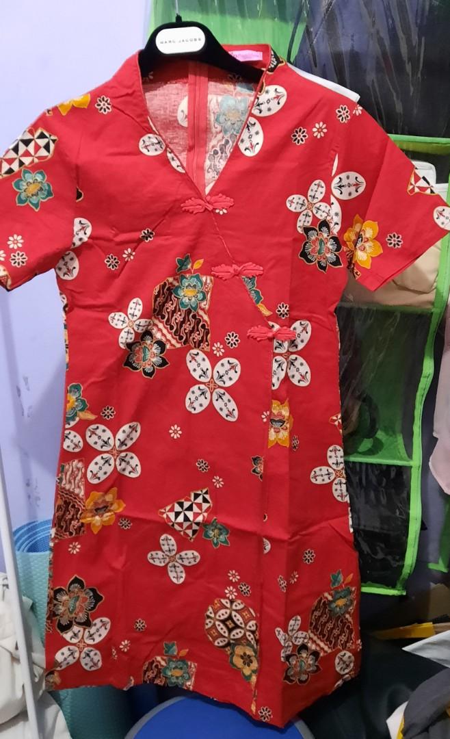 Batik 2024 cheongsam wanita