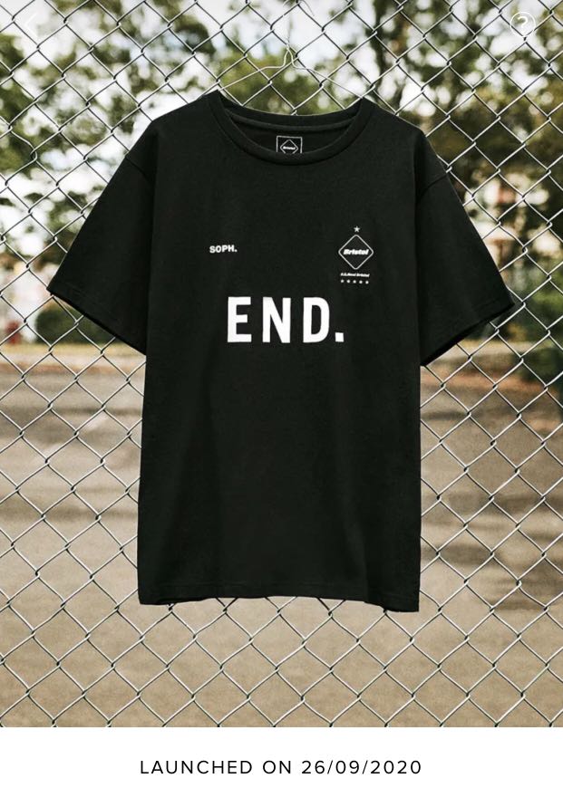 日本入荷END. F.C.R.B. 15 Years Supporter Tee Tシャツ/カットソー(半袖/袖なし)