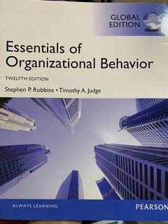 Essentials of Organizational Behavior