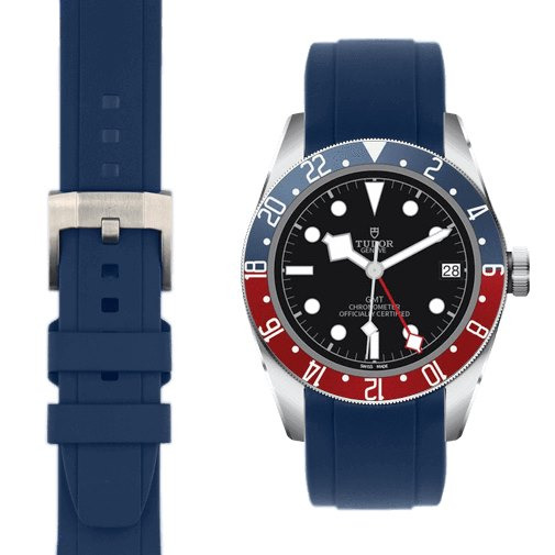 Everest Band Curved End Rubber Strap Series for Tudor Heritage Models EH11 Luxury Watches on Carousell