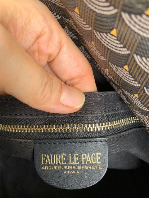 Faure Le Page bag (Category: Luxury Bags & Wallets) located in Quezon City. Submitted by luxebagsph2020 (Listing ID 1037839857, Image 3). Description: 100% authentic.