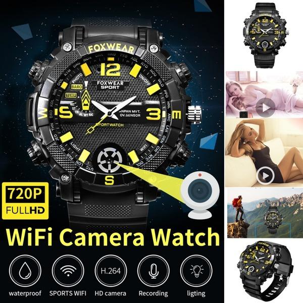 Foxwear Watch spy Camera WiFi Remote 32 gb