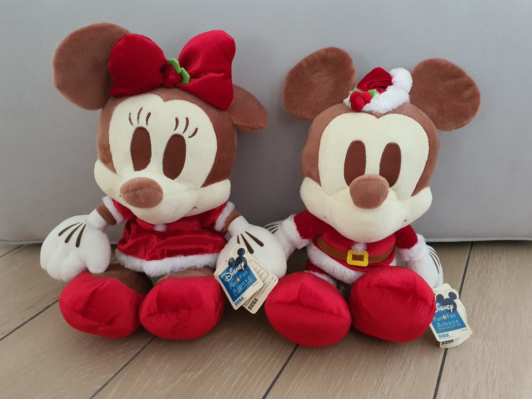 Fun Fan Amuse Christmas Mickey And Minnie Mouse, Hobbies & Toys, Toys