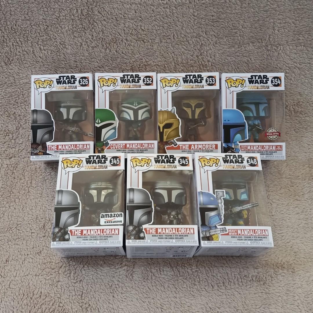 Funko Pop The Mandalorian Set Toys Games Toys On Carousell